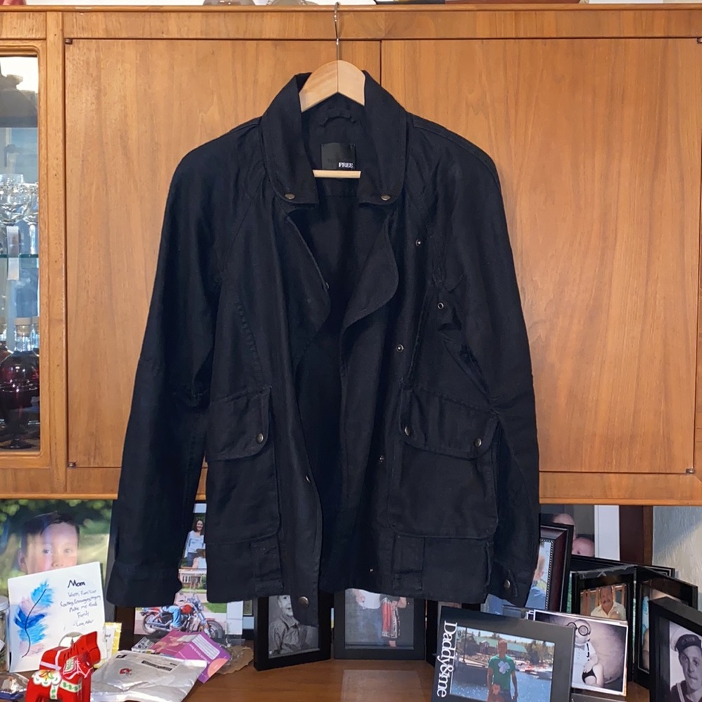 WILFRED FREE Linen Cotton Rayder Utility Jacket - Picture 5 of 7